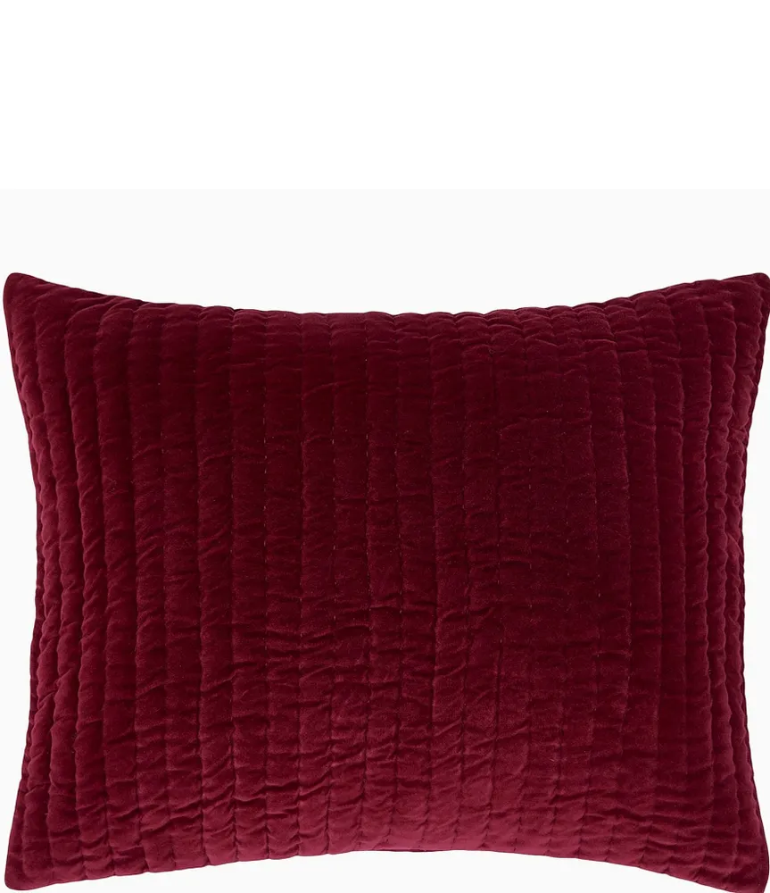 John Robshaw Velvet Channel Stitched Sham