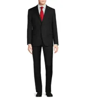 John Varvatos Bleecker Solid Black Slim Fit 2-Piece Suit