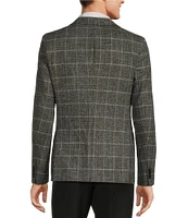 John Varvatos Slim Fit Plaid Print Sport Coat