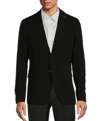 John Varvatos Slim Fit Seersucker Pattern Sport Coat