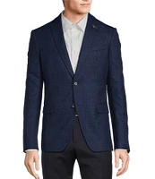 John Varvatos Slim Fit Solid Pattern Sport Coat