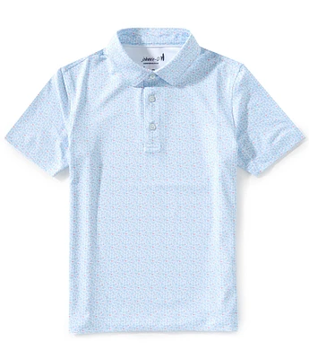Johnnie-O Big Boys 8-20 Four Leaf Polo Shirt