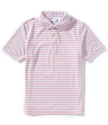 Johnnie-O Big Boys 8-20 Kamdon Stripe Polo Shirt