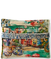 JOHNNY WAS Christy Travel Reversible Cozy Blanket