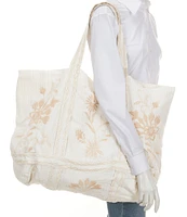 JOHNNY WAS Danika Elordi Stripe Tote Bag