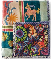 JOHNNY WAS Kayla Travel Reversible Cozy Blanket