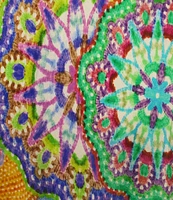 JOHNNY WAS Coordinating Kiki Silk Napperon Print A-Line Pull-On Coordinating Skirt