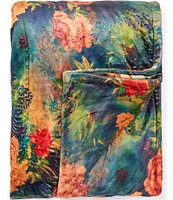 JOHNNY WAS Laurel Canyon Paza Cozy Reversible Throw Blanket