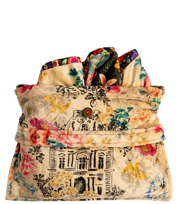 JOHNNY WAS Laville Travel Reversible Blanket