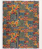 JOHNNY WAS Liberty Travel Reversible Blanket