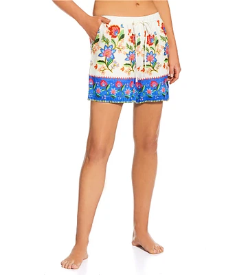 JOHNNY WAS Rumba Easy Short Swim Cover-Up