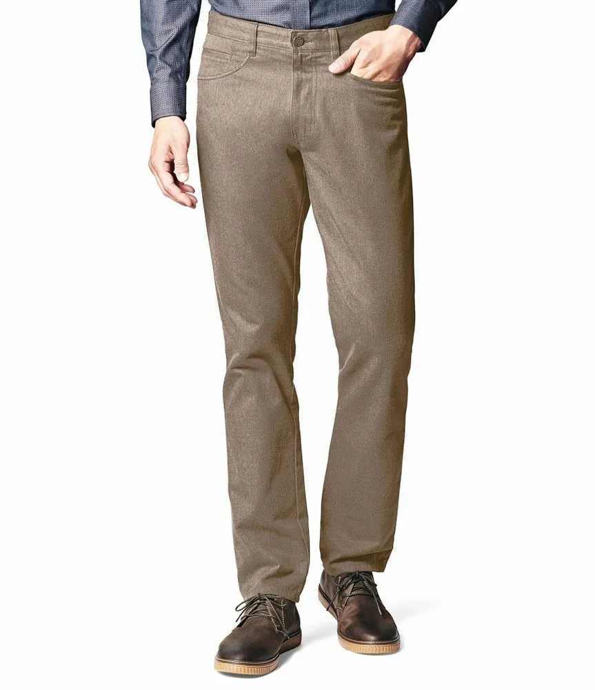 Johnston & Murphy 5-Pocket Heathered Stretch Pants