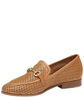 Johnston & Murphy Ali Bit Perforated Leather Loafers