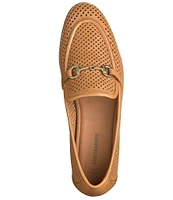 Johnston & Murphy Ali Bit Perforated Leather Loafers