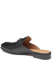 Johnston & Murphy Ali Leather Bit Buckle Mules