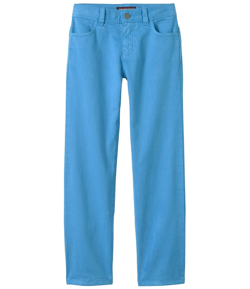 Johnston & Murphy Big Boys 8-20 Straight Leg Five Pocket Pants