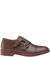 Johnston & Murphy Boys' Conard Double Monk Strap Dress Shoes (Youth)