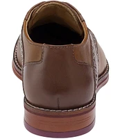 Johnston & Murphy Boys' Conard Leather Saddle Oxfords (Infant)