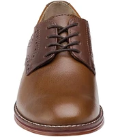 Johnston & Murphy Boys' Conard Leather Saddle Oxfords (Infant)