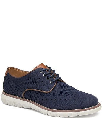 Johnston & Murphy Boys' Holden Knit Wingtip Oxfords (Youth)