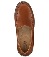 Johnston & Murphy Boys' Locklin Leather Venetian Slip-Ons (Toddler)