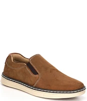 Johnston & Murphy Boys' McGuffey Suede Slip-Ons (Youth)