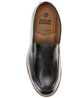 Johnston & Murphy Boy's Upton Leather Venetians (Youth)