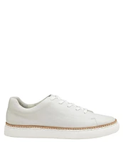 Johnston & Murphy Callie Leather Lace-Up Sneakers