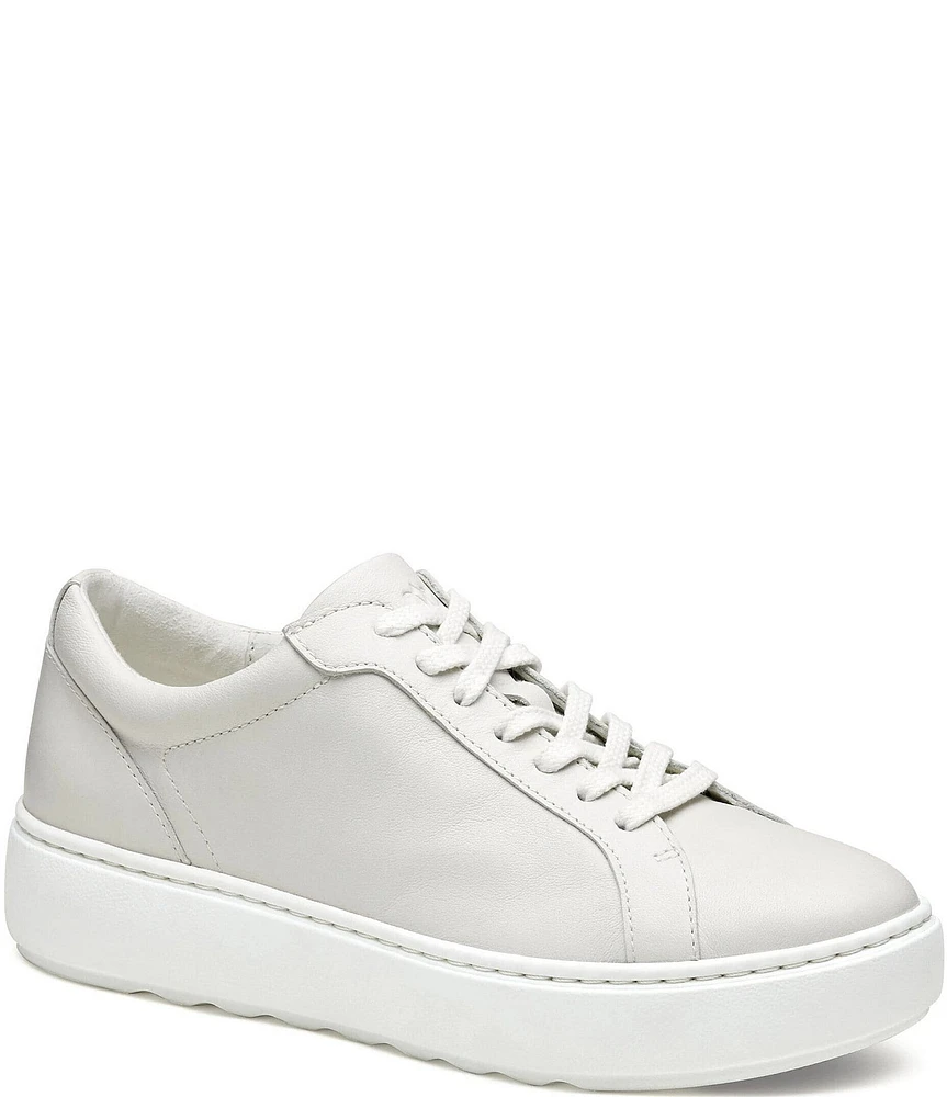 Johnston & Murphy Cammie Lace-Up Leather Sneakers