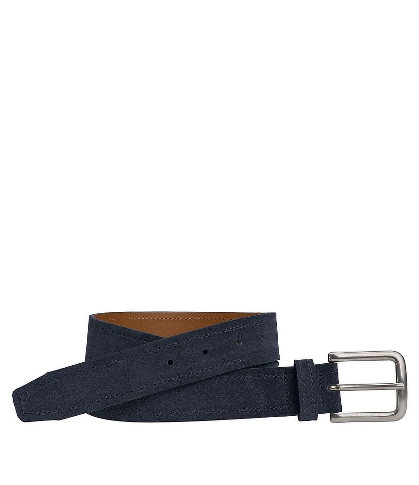 Johnston & Murphy Collection Men's English Suede Baldwin Belt