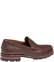 Johnston & Murphy Collection Men's Baldwin Leather Lug Penny Loafers