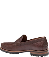 Johnston & Murphy Collection Men's Baldwin Leather Lug Penny Loafers