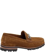 Johnston & Murphy Collection Men's Baldwin Suede Lug Bit Loafers