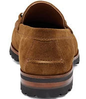 Johnston & Murphy Collection Men's Baldwin Suede Lug Bit Loafers