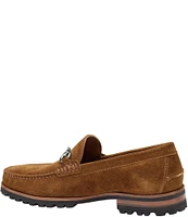 Johnston & Murphy Collection Men's Baldwin Suede Lug Bit Loafers