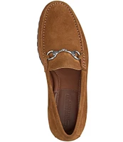 Johnston & Murphy Collection Men's Baldwin Suede Lug Bit Loafers