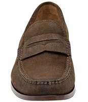 Johnston & Murphy Collection Men's Baldwin Suede Penny Loafers