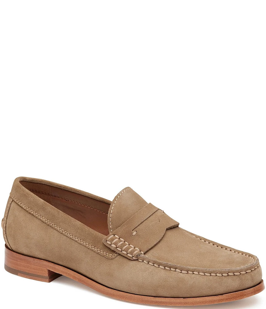 Johnston & Murphy Collection Men's Baldwin Suede Penny Loafers