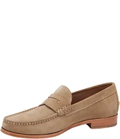 Johnston & Murphy Collection Men's Baldwin Suede Penny Loafers