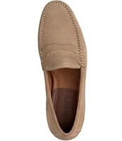 Johnston & Murphy Collection Men's Baldwin Suede Penny Loafers