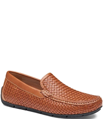 Johnston & Murphy Collection Men's Baldwin Woven Venetian Slip-Ons