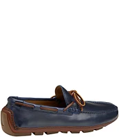 Johnston & Murphy Collection Men's Damon Leather Drivers