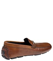 Johnston & Murphy Collection Men's Dayton Calfskin Bit Detail Loafers