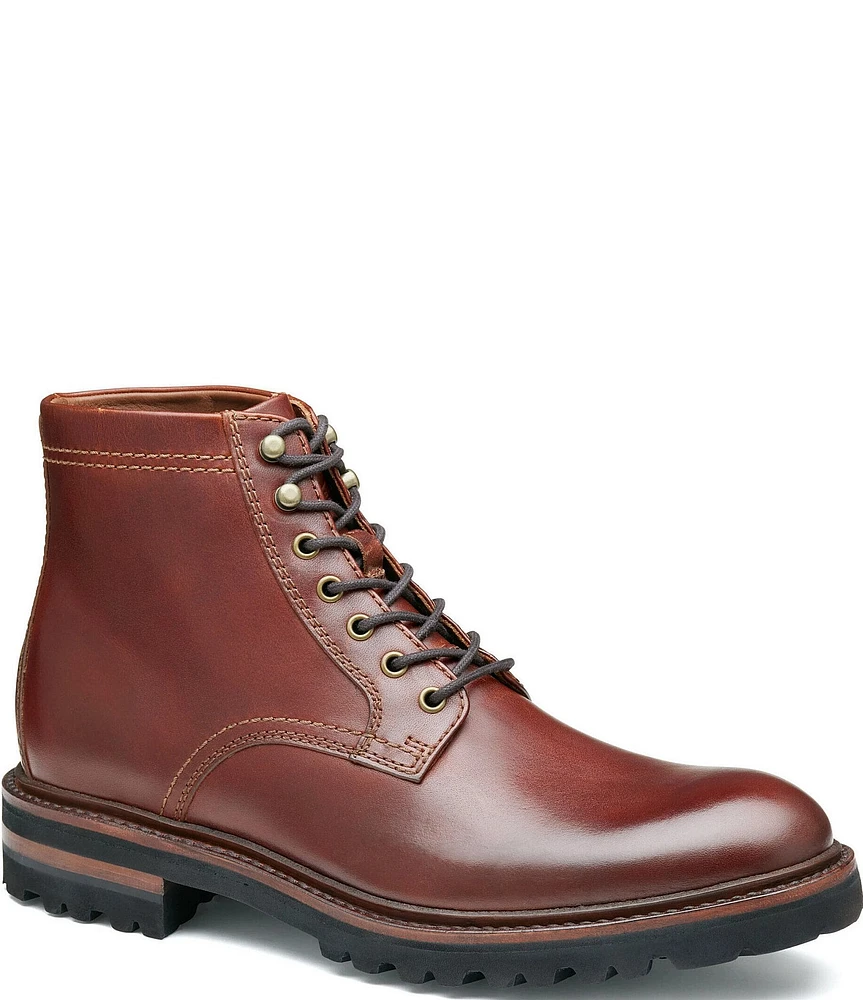 Johnston & Murphy Collection Men's Dudley Lug Plain Toe Boots