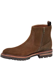 Johnston & Murphy Collection Men's Dudley Suede Lug Zip Boots