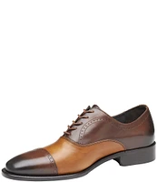 Johnston & Murphy Collection Men's Ellsworth Cap Toe Lace Up Oxfords