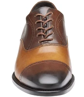 Johnston & Murphy Collection Men's Ellsworth Cap Toe Lace Up Oxfords