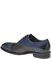 Johnston & Murphy Collection Men's Ellsworth Cap Toe Lace Up Oxfords