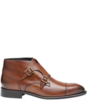 Johnston & Murphy Collection Men's Ellsworth Double Buckle Boots