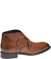 Johnston & Murphy Collection Men's Ellsworth Double Buckle Boots